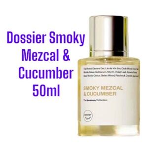 Dossier Smoky Mezcal & Cucumber Eau de Parfum. Size: 50ml / 1.7oz